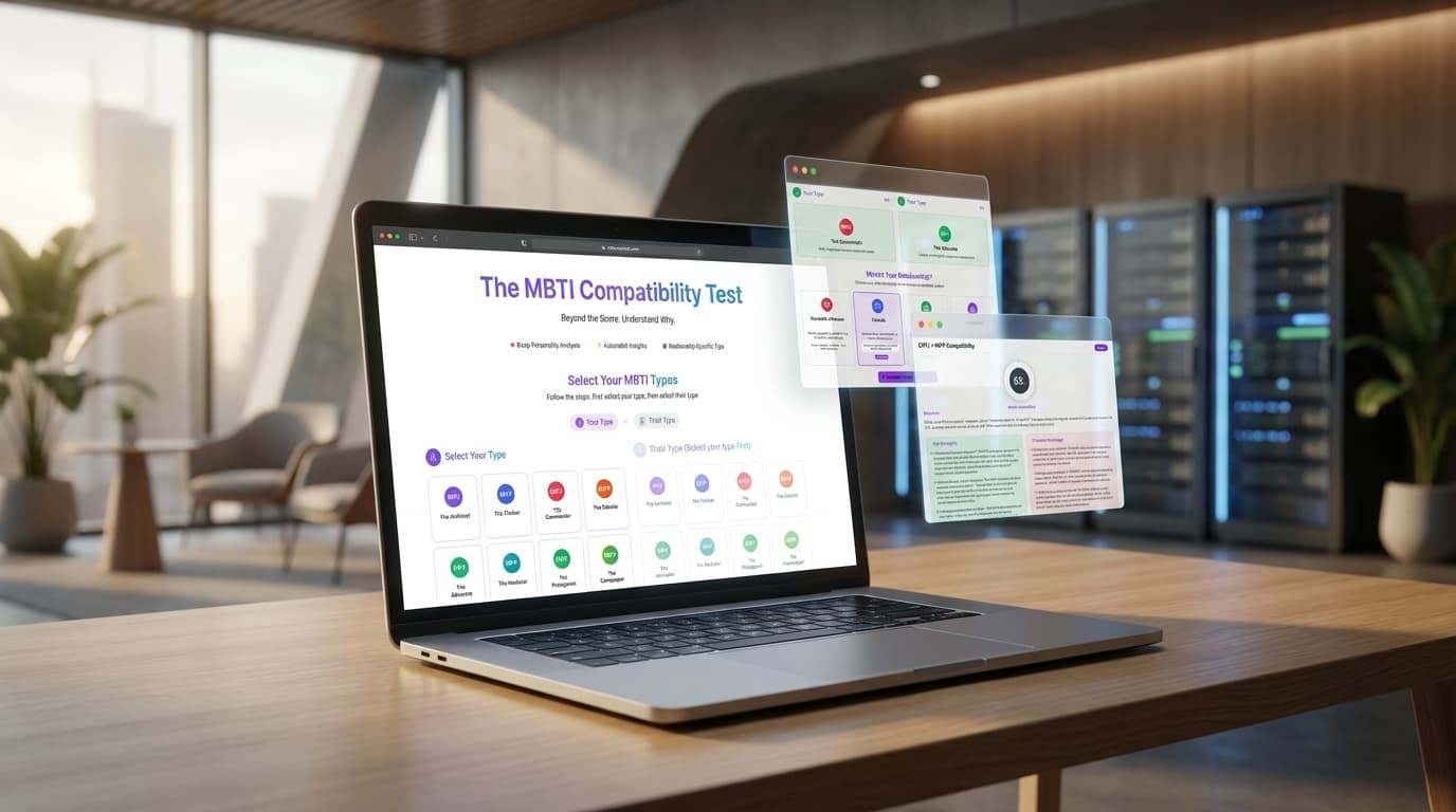 MBTI Compatibility Test screenshot