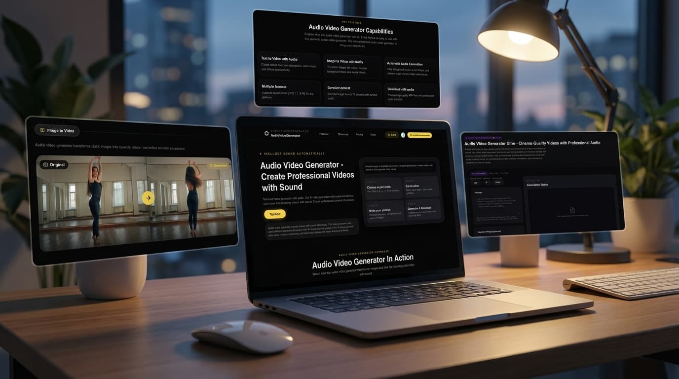 audiovideogenerator screenshot
