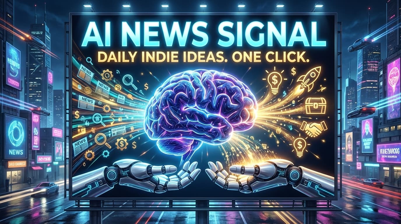 AI News Signal screenshot