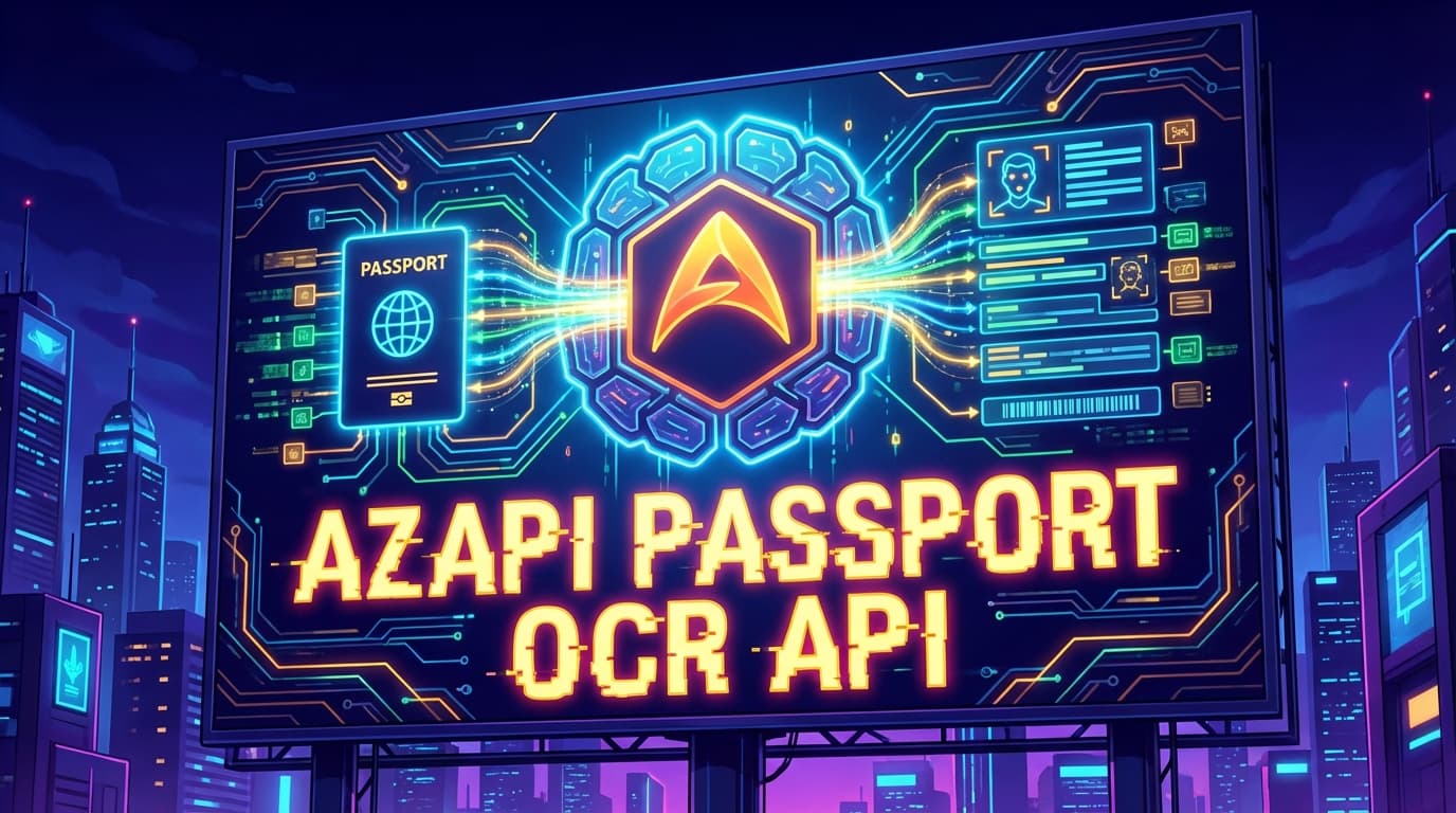 AZAPI Passport OCR API screenshot