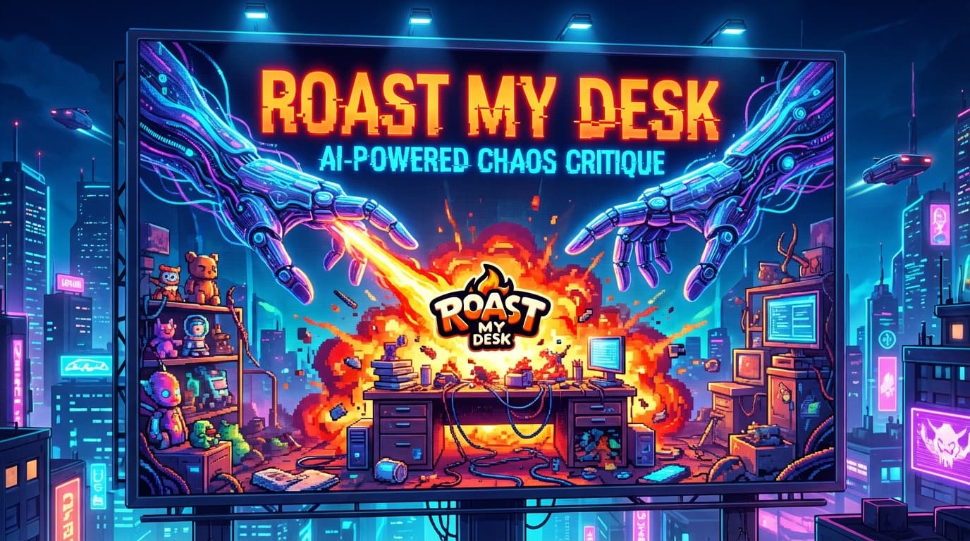 Roast My Desk screenshot