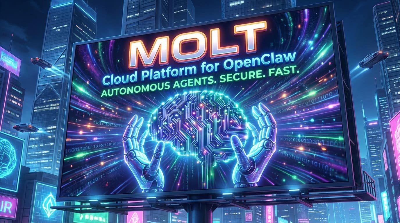 MOLT — Cloud Platform for OpenClaw screenshot
