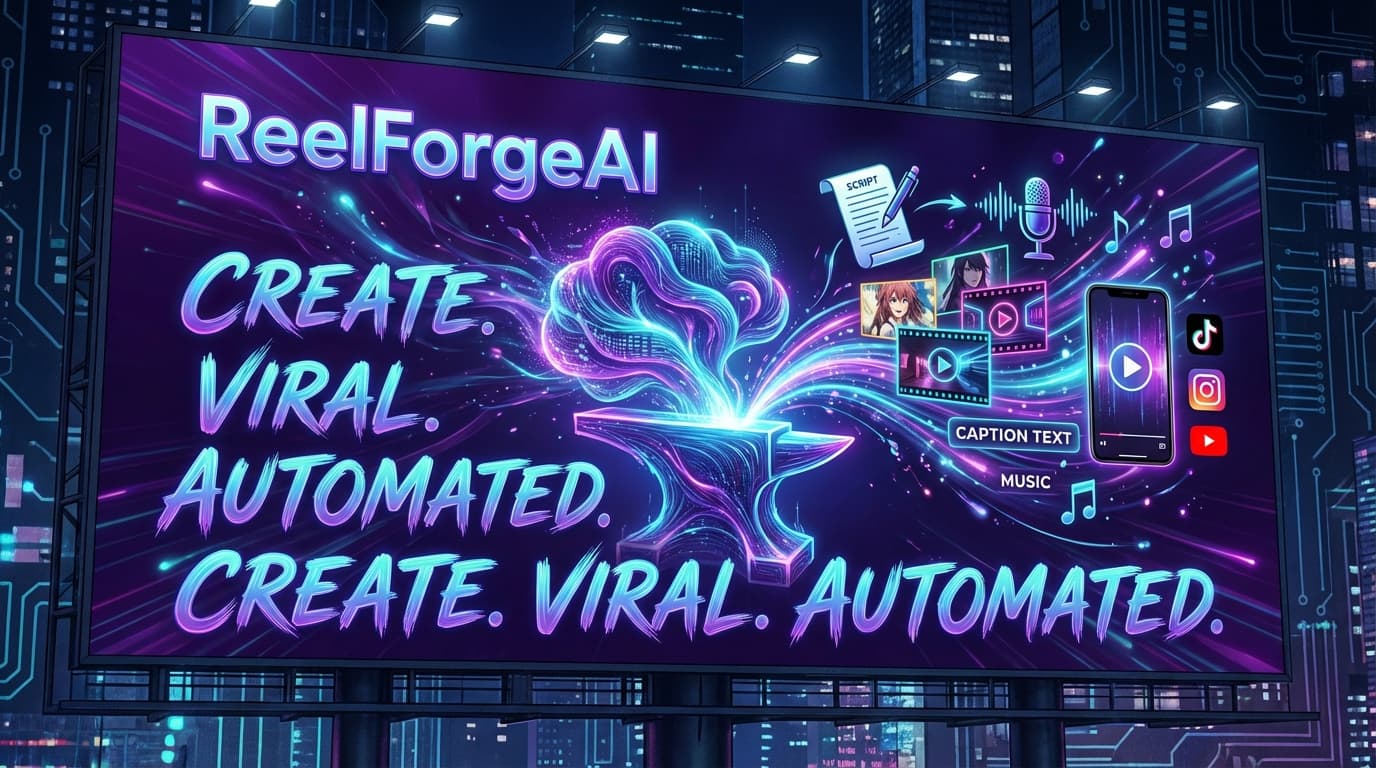 ReelForgeAI screenshot