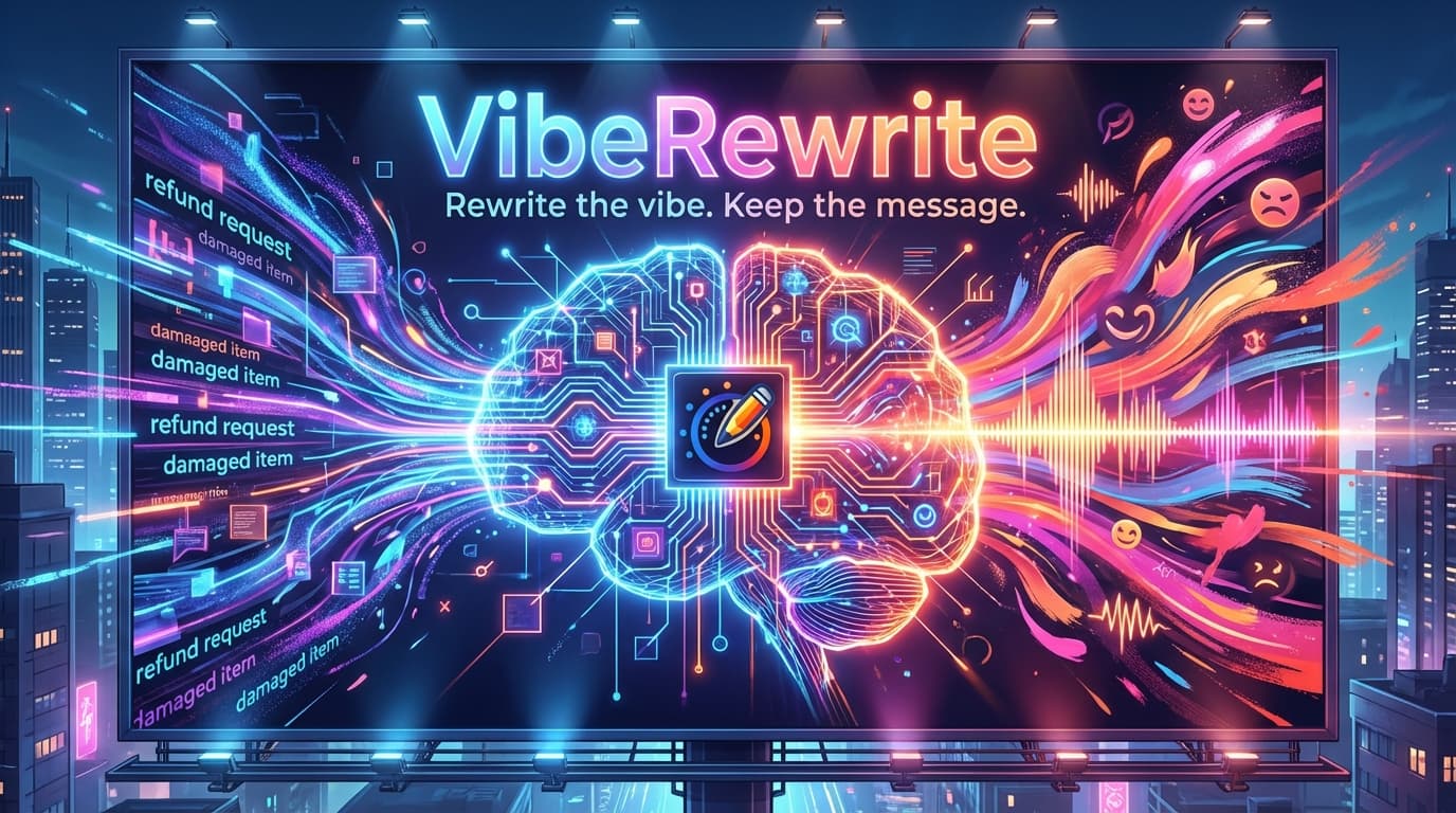 VibeRewrite screenshot
