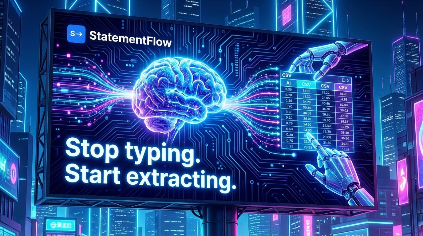 StatementFlow AI screenshot