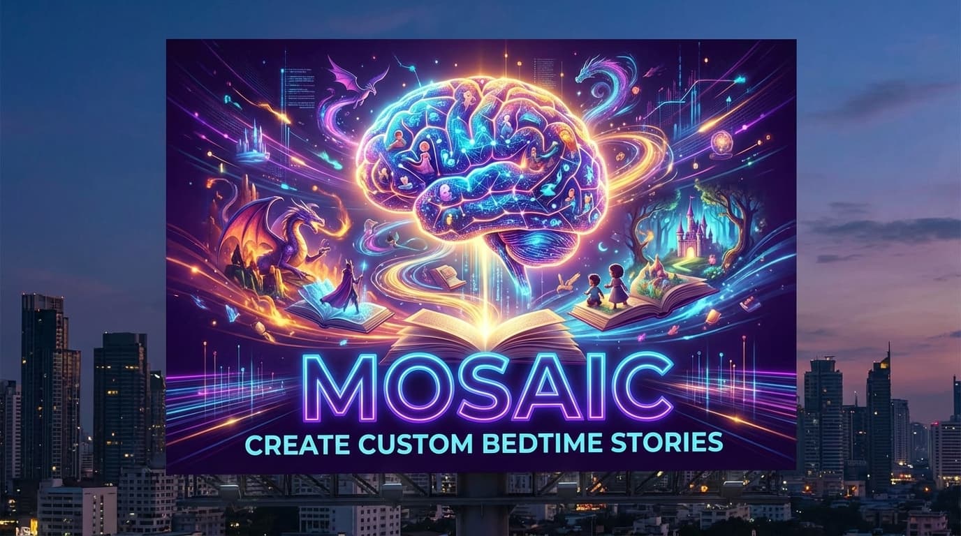 Mosaic: Create Custom Bedtime Stories screenshot