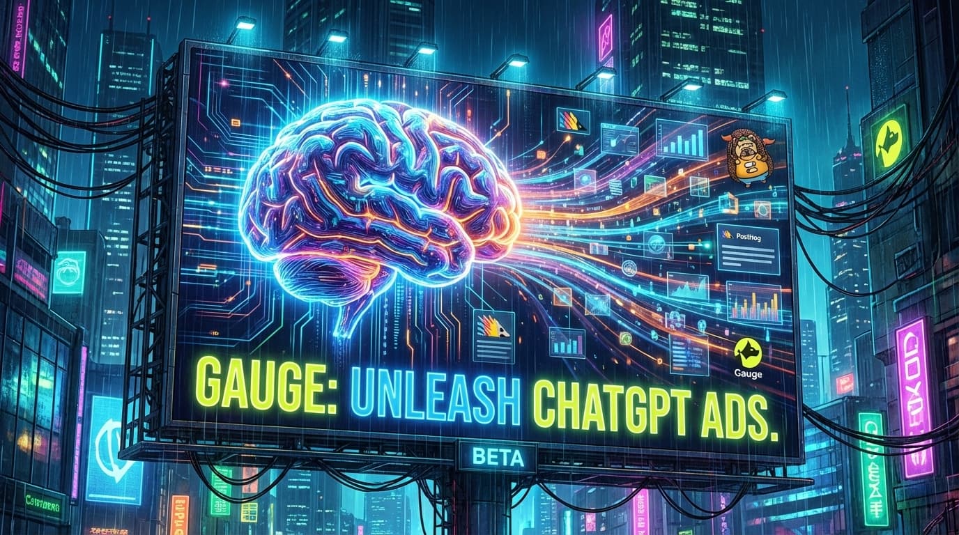 ChatGPT Ads by Gauge screenshot