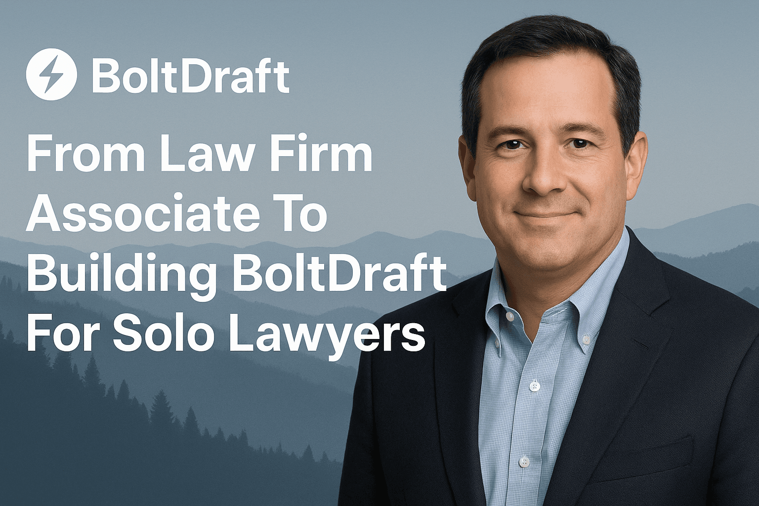 From Law Firm Associate To Building BoltDraft For Solo Lawyers